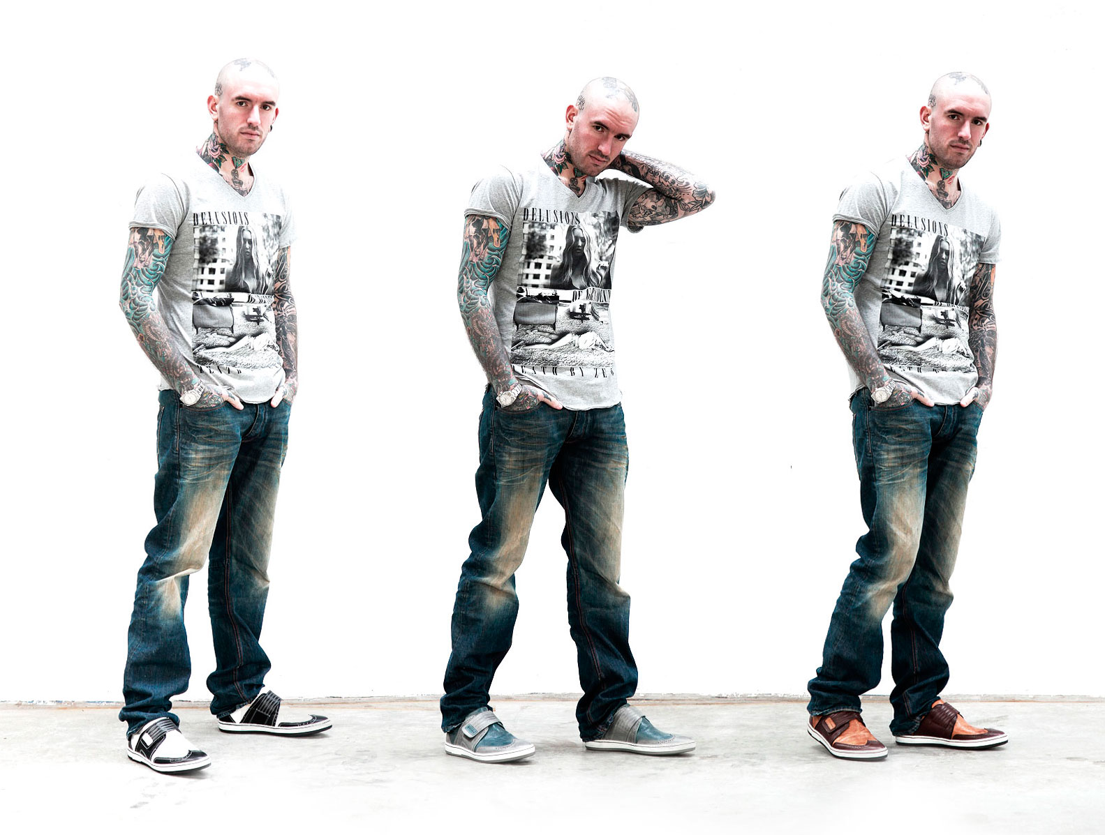 Ben Saunders en Rehab footwear