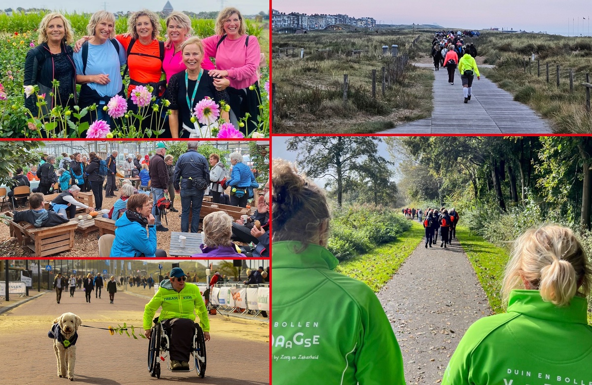 Duin en Bollen Vierdaagse lekker lopen