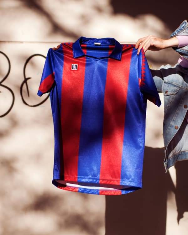 Meyba shirt FC Barcelona Aad van den Berg Modeschoenen