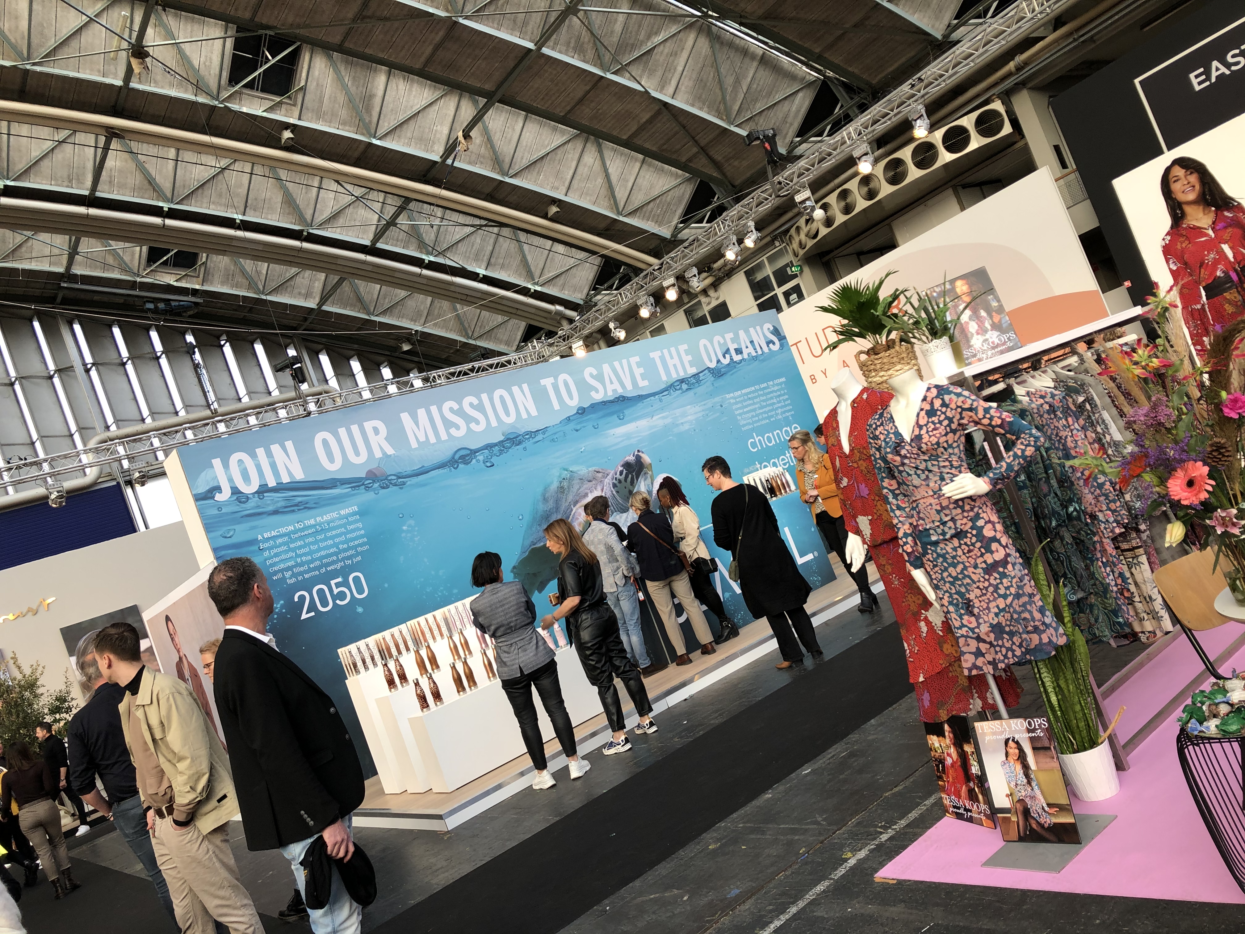 Duurzaamheid save our ocean op de Modefabriek Amsterdam