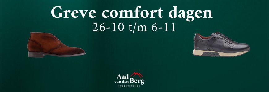 Greve comfort dagen bij Aad van den Berg Modeschoenen Noordwijk