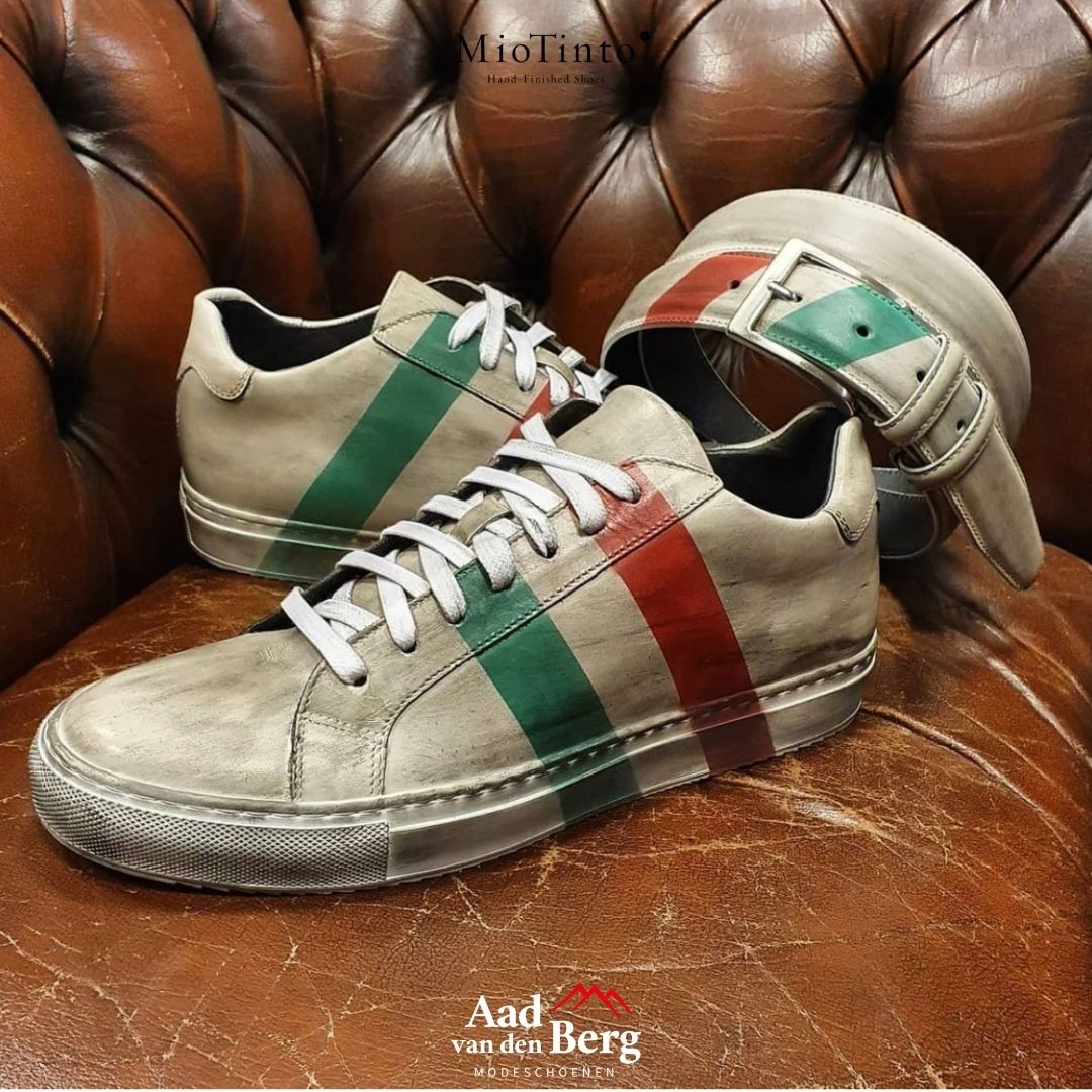 Mio Tinto F1 sneaker Aad van den Berg modeschoenen