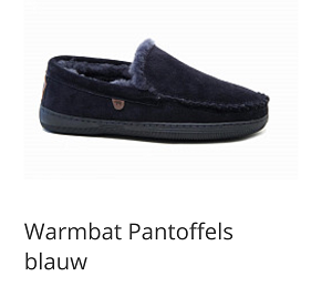 Warmbat pantoffels Grizzly