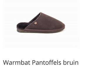 WArmbat pantoffels MS classic