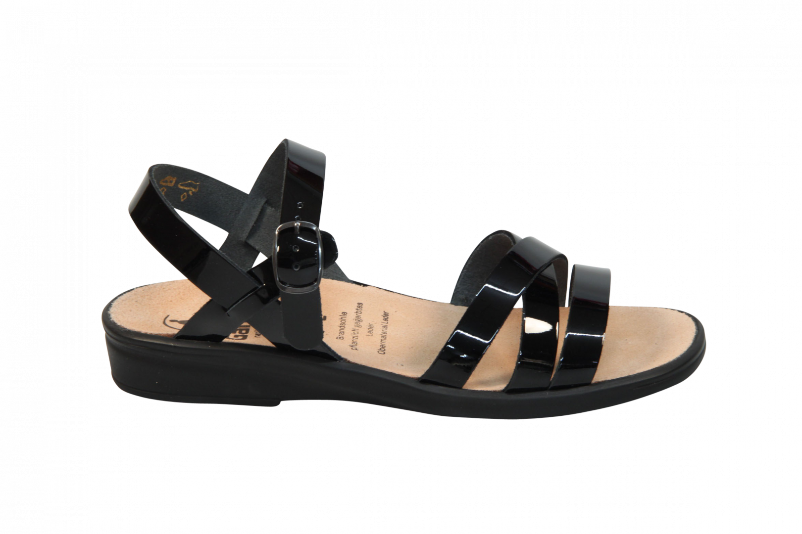 Ganter Damesschoenen Sandalen zwart 40 Aad van den Berg modeschoenen