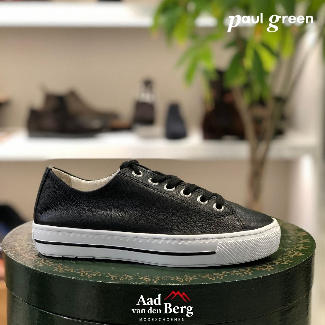 Paul green sneakers zwart hotsell