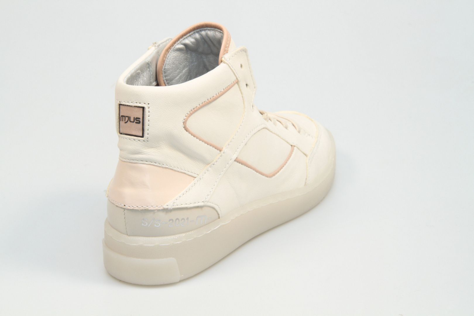 Mjus Damesschoenen Sneakers wit 41 Aad van den Berg modeschoenen