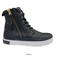 Blackstone Shoes Damesschoenen Veterlaarsjes zwart