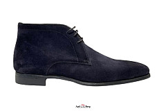 Magnanni Herenschoenen Veterlaarzen blauw