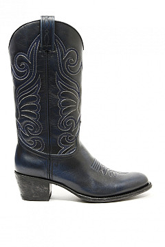 Sendra Damesschoenen Laarzen blauw