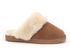 Warmbat Pantoffels bruin