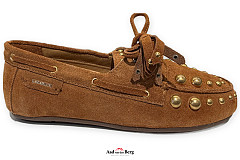 Lazamani Damesschoenen Veterschoenen bruin
