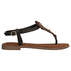 Lazamani Damesschoenen Sandalen bruin