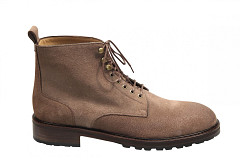 Camplin Herenschoenen Veterlaarzen beige