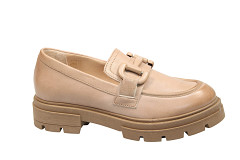 Mjus Damesschoenen Instappers beige