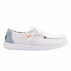 HeyDude Damesschoenen Veterschoenen wit