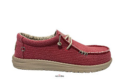 Hey Dude Herenschoenen Veterschoenen rood