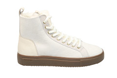 Blackstone Shoes Damesschoenen Veterlaarsjes wit
