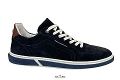 Floris van Bommel Herenschoenen Sneakers blauw