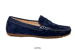 Sioux Damesschoenen Instappers blauw