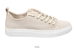 Blackstone Shoes Damesschoenen Sneakers beige