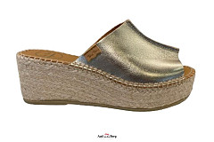 Toni Pons Damesschoenen Slippers goud