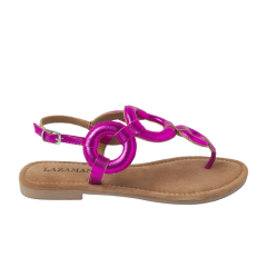 Lazamani Damesschoenen Sandalen fuchsia