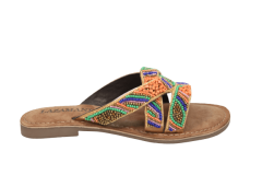 Lazamani Damesschoenen Slippers multi collor