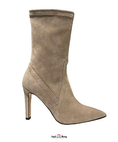 Lilian Damesschoenen Enkellaarsjes beige