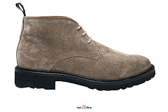 Greve Herenschoenen Veterlaarzen beige