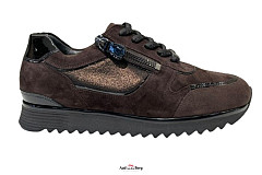 Hassia Damesschoenen Sneakers bruin