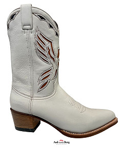 Sendra Damesschoenen Laarzen wit