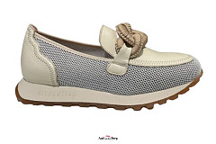 Hispanitas Damesschoenen Instappers beige