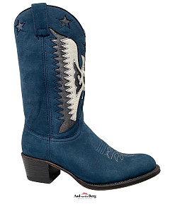 Sendra Damesschoenen Laarzen blauw