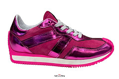 Mjus Damesschoenen Sneakers fuchsia