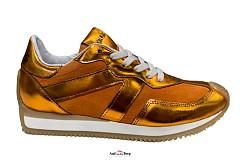 Mjus Damesschoenen Sneakers oranje