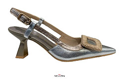 Hispanitas Damesschoenen Sandalen zilver