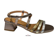 Aad van den Berg Modeschoenen Damesschoenen Sandalen brons