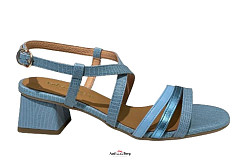 Aad van den Berg Modeschoenen Damesschoenen Sandalen blauw