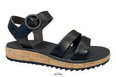 Paul Green Damesschoenen Sandalen zwart