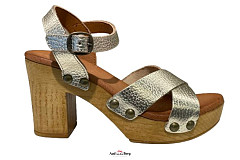 Hee Damesschoenen Sandalen goud