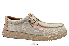 HeyDude Herenschoenen Veterschoenen beige