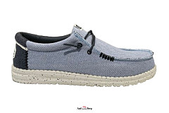 HeyDude Herenschoenen Veterschoenen blauw