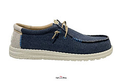 HeyDude Herenschoenen Veterschoenen blauw