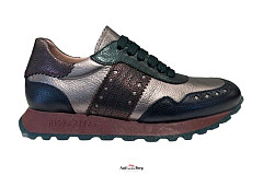Hispanitas Damesschoenen Sneakers blauw