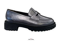 Paul Green Damesschoenen Instappers zilver