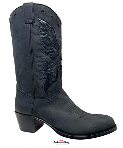 Sendra Damesschoenen Laarzen zwart