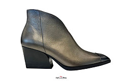 Hispanitas Damesschoenen Enkellaarsjes brons