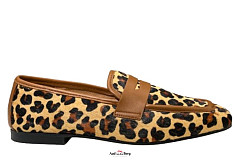 Aad van den Berg Modeschoenen Damesschoenen Instappers bruin