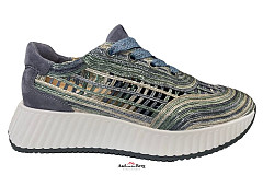 Softwaves Damesschoenen Sneakers blauw
